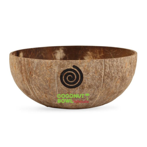 Coconut Shell Bowl Laser Engraving (NCB-0045)