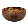 Coconut Shell Bowl With Logo Engrave (NCB-0006)