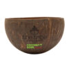 Custom Carved Coconut Bowl (NCB-0043)