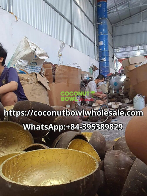 Wholesale mother of pearl coconut bowl manufacturing In Vietnam