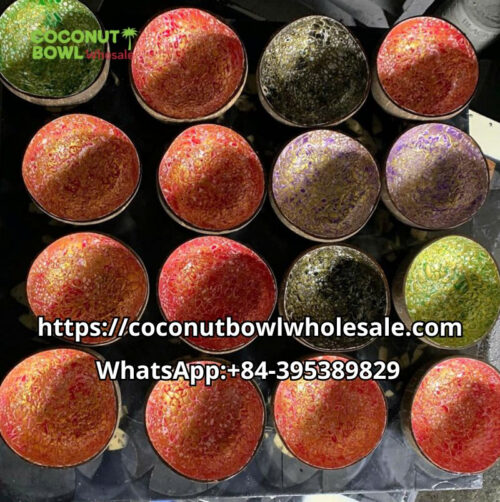 Wholesale Egg Shell Inlaid Coconut Bowl