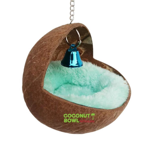 Bird Nest Coconut Shell for Parakeets (CBP-0009)