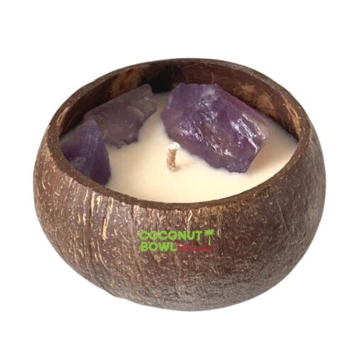 Coconut Bowl Candle Organic Soy (CBC-0010)