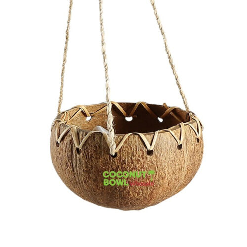 Coconut Shell Hanging Pot (DCB-0046)