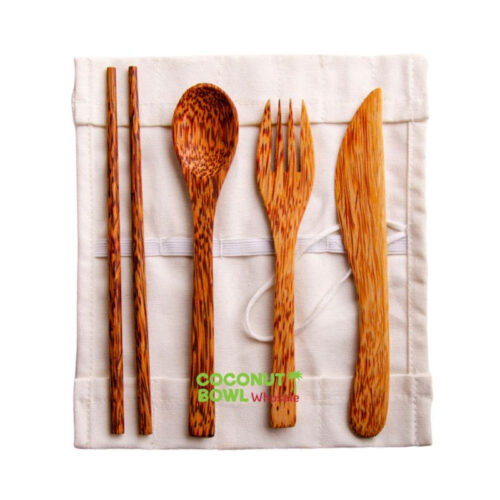 Coconut Wood Cooking Set (CSS-0010)