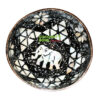 Egg Shell Inlaid Elephant Coconut Bowl (DCB-0028)