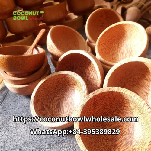 Wholesale Bowls Flower Coconut Wood Bowl, wholesale