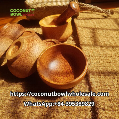 Wholesale Bowls Flower Coconut Wood Bowl, wholesale