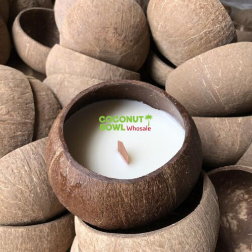 Wholesale Coconut Shell Soy Candle