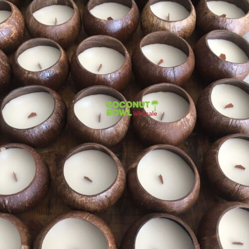 Wholesale Coconut Shell Soy Candle