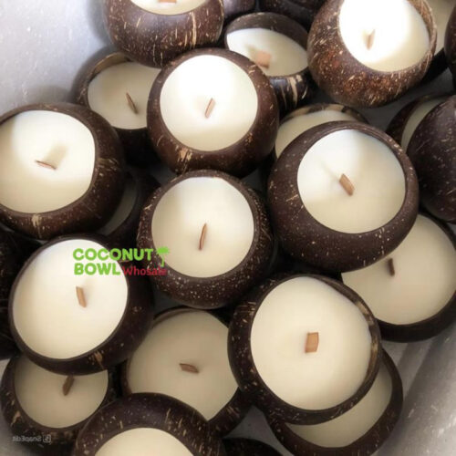 Wholesale Coconut Shell Soy Candle