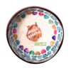 custom island logo coconut bowls for wholesale, bulk