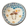 Mother of Pearl Flamigo Coconut Bowls Wholesale