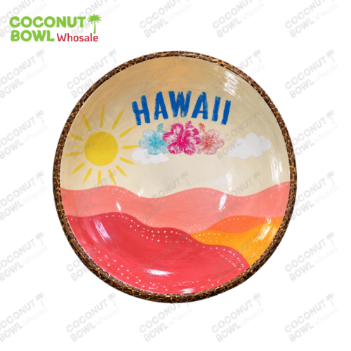 Buy Wholesale Hawaii Lacquered Coconut Bowls from Vietnam (CBW-0334)