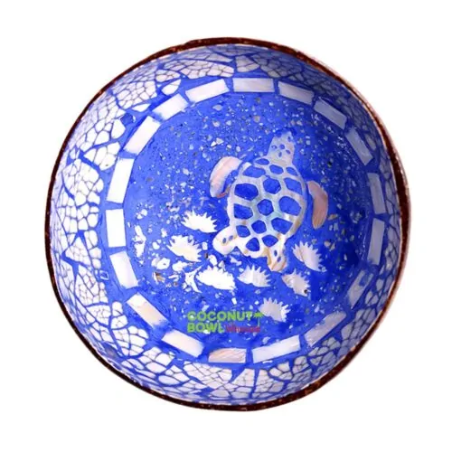 turtle mother of pearl egg shell coconut bowl, wholesale, bulk